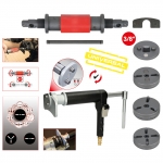 150.2440 UNIVERSAL BRAKE PISTON RE-SETTER TOOL SET, 8 PCS