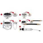 160.0785 YLEISSOVITINSARJA JARRUJEN ILMAUKSEEN KÄSIPUMPUN AVULLA, 5-OS