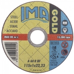 IMAA11510 KATKAISULAIKKA 115X1,0X22,2MM GOLD