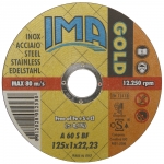 IMAC12510R KATKAISULAIKKA 125X1,0X22,2MM GOLD INOX