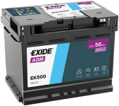 EK500-1102 EXIDE-AKKU EK500 50AH 570A