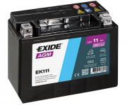 EXIDE EK111-1102 EXIDE-APUAKKU AGM AUXILIARY EK111 11AH
