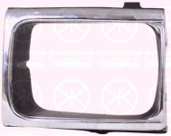 8124996 Kehys, ajovalo, 4WD, Kromi/musta, Oikea