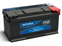 1806-61000 WOIMA VAPAA-AJAN AKKU 100AH 353X175X190 -/+ 840A EN