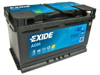 EK820 EXIDE AGM START&STOP AKKU 12V, 82AH/800A, P315, L175, K190 (+/-)