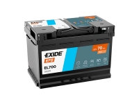 EXIDE EL700-1102 EXIDE-AKKU EFB EL700 70AH