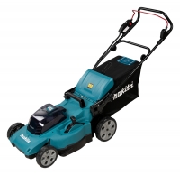 MAK-DLM480CT2 MAKITA DLM480CT2 RUOHONLEIKKURI 2X18V, 2X5,0AH, DC18SH, LEVEYS 48CM, KOMPOSIITTIRUNKO, BIO/KERÄÄVÄ