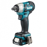 MAKITA TW161DSAJ 12V CXT ISKEVÄ MUTTERINVÄÄNNIN, 2X2,0AH, 165 NM, 1/2 HYLSYILLE, HIILIHARJATON, 1,0KG