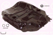 2909007 Polttoainetankki, 45 ltr, ruisku, Tiivisteillä