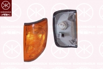 35260351 Vilkkuvalo, Lampun kannalla, Keltainen, Vasen