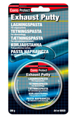 88920 CORROPROTECT EXHAUST PUTTY 200G PAKOPUTKEN KORJAUSTAHNA