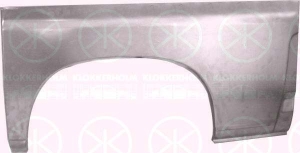 2092531 Kylkipaneli, Pyörän kaari, Taakse, vasen, Ala osa, Akseliväli (mm): 2850