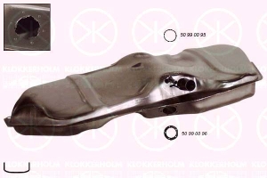 5049028 Polttoainetankki, 52 ltr, Monipisteruiskutus, Tiivisteillä