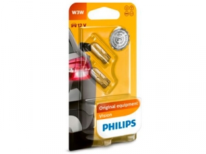 PHILIPS 12256B2-4219 POLTTIMO W3W BLISTERPAKKAUS ***