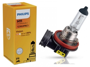 100-12362 PHILIPS H11 VISION 12V 55W