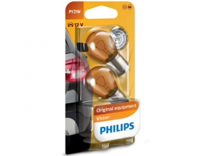 PHILIPS 12496NAB2-4219 POLTTIMO PY21W BLISTERPAKKAUS ***