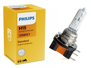 100-12580 AUTOL.PHILIPS H1512V 55/15W PGJ23T-1