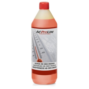 345001 JÄÄHDYTINNESTE HD OEM ORANGE 1L
