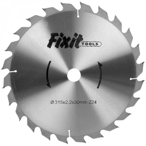 FIX31524 SIRKKELINTERÄ 315X3,2X30MM Z24