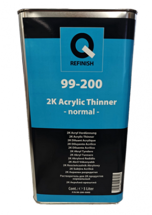 Q-99-200-5000 QREF ACRYLIC THINNER NORMAL 5L