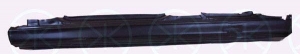 0065011 Kynnyspelti, 4-ov, Korjauspelti, Vasen, Uloin osa, Paksuus [mm]: 1.0