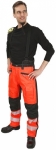PAT555P-4XL TALVIHOUSUT 4XL AMETISTI FL.PUN/MUSTA LK1 EN20471